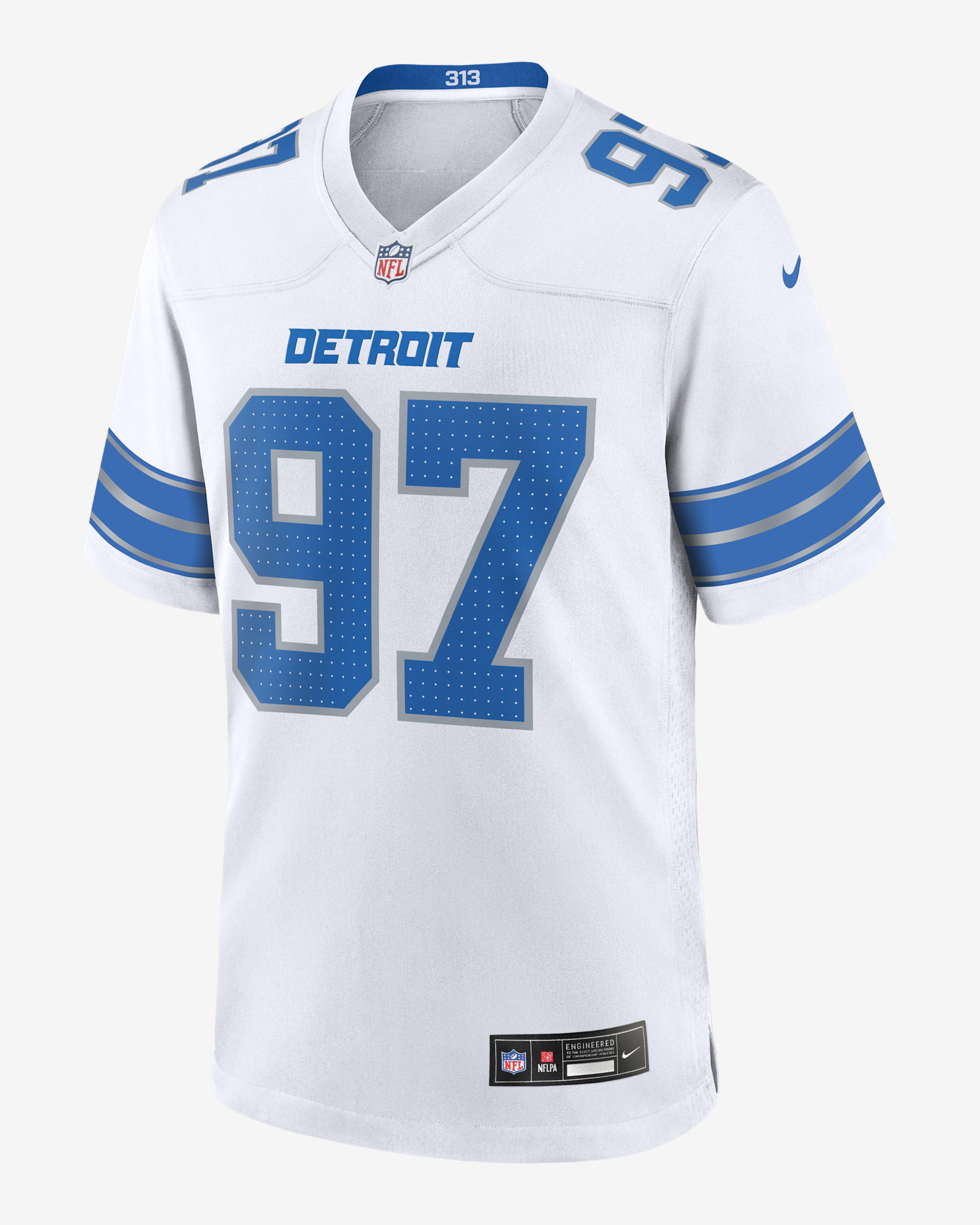 NFL ユニフォーム Aidan Hutchinson Detroit Lions Men's Nike NFL Game Football